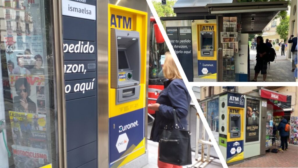 Los ATM Cajeros Automáticos de Euronet revitalizan los Kioscos de España