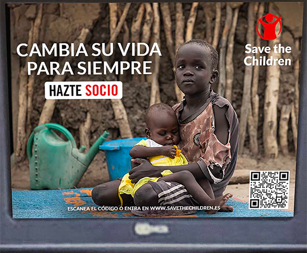 Save the Children España hace un llamamiento contra la hambruna con las donaciones a través de la red de cajeros de Euronet en España