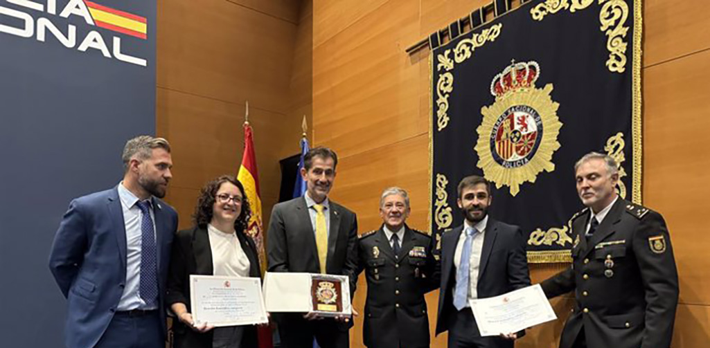 Euronet Recibe el ‘Premio Mención Honorífica’ de la Policía Nacional